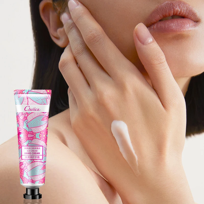 OEM ODM MOISTURIZER HAND CREAM Skincare Cosmetics flower fragrance Hand Cream