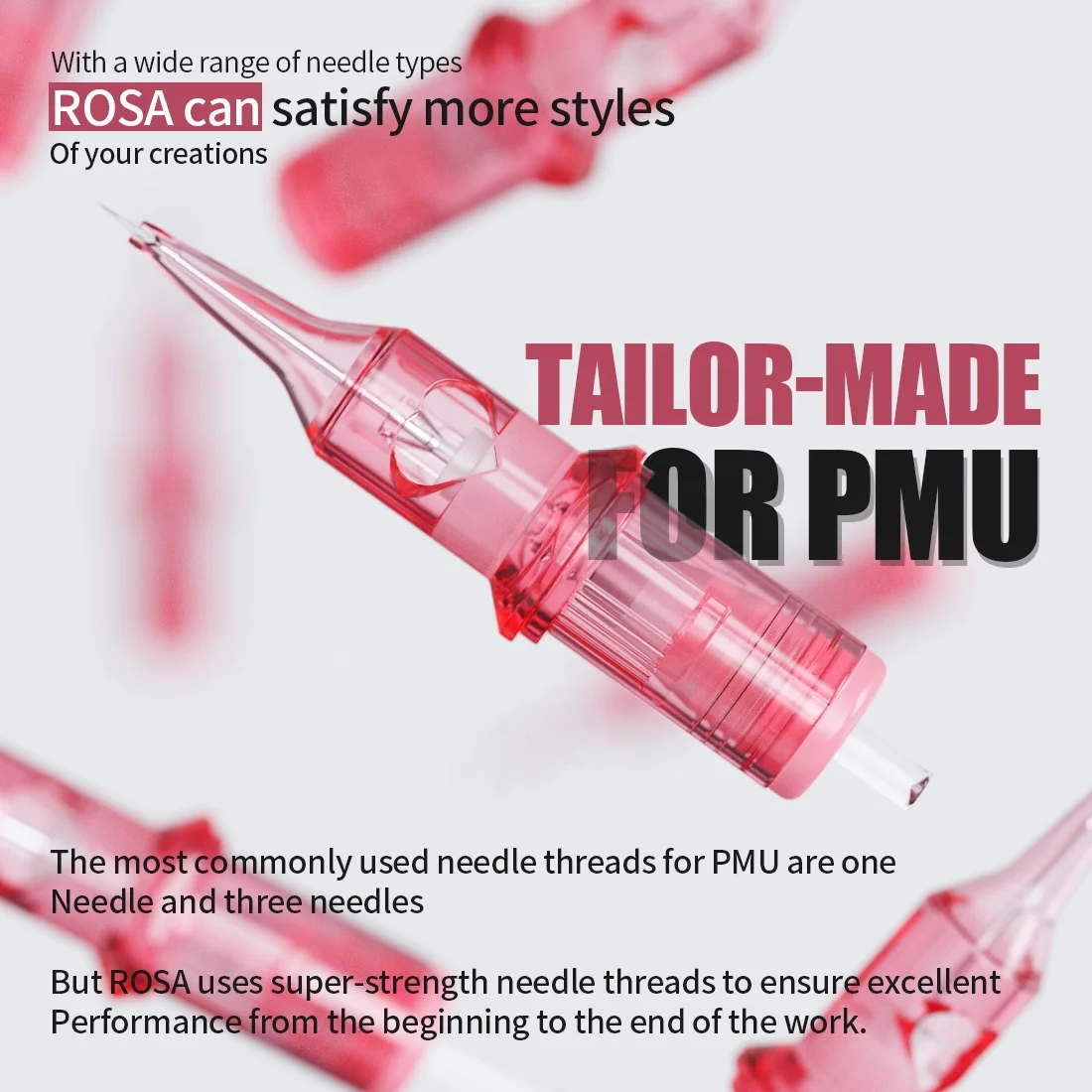 Arenahawk Rosa Permanent Makeup Tattoo Cartridge Needle For PMU 20pcs/box