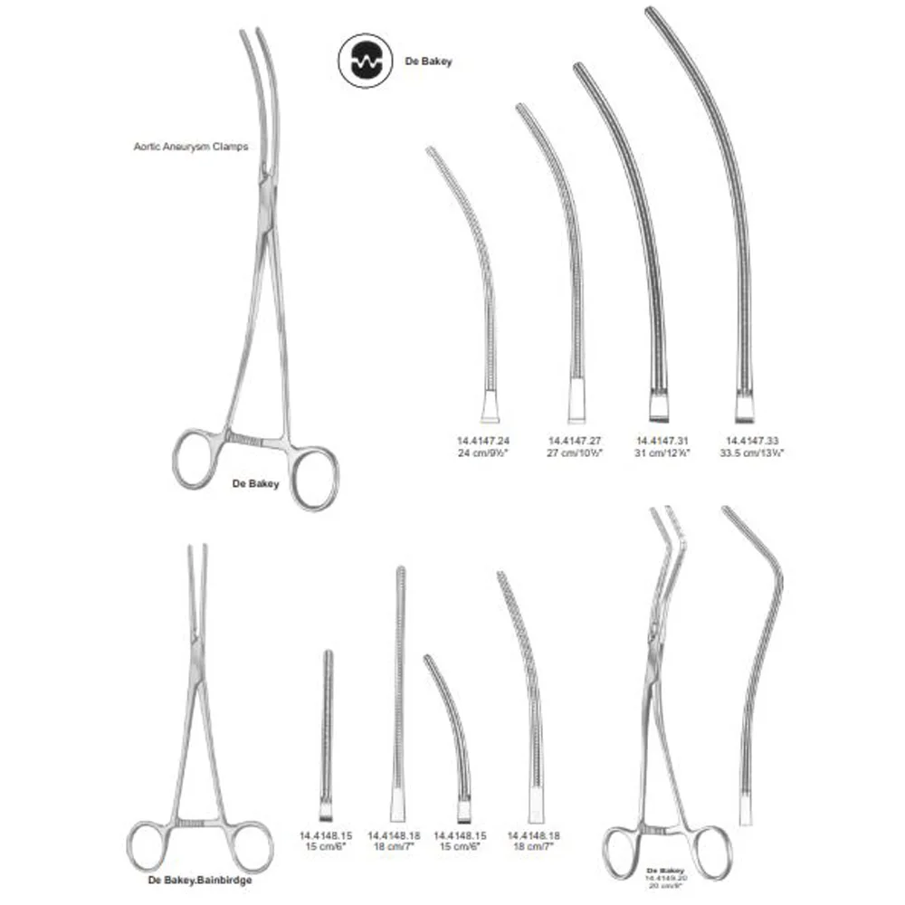 Surgical Atrauma Forceps Cardiovascular Medical Hospital Use A-1 VERITAS Operation theater Instruments Forceps Stainless Steel