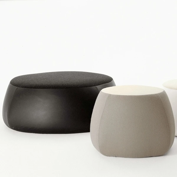 Ottoman Lamb Velvet Ottoman Bench Living Room Household Shoe Changing Stool Simple Bed End Stools Household Small Sitting Stool