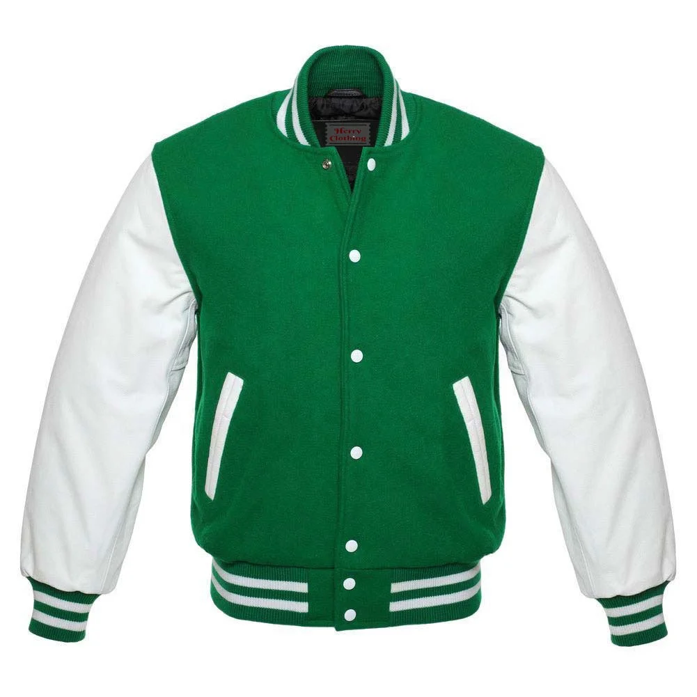 2021 Varsity Jacket Baseball Letterman Jacket Wool and Leather Premium Quality Unisex Basketball Jacket