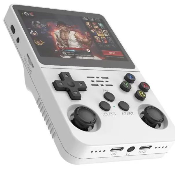 Newest  2024 R36S Retro 3.5 Inch IPS Screen Handheld Game Console Linux System 64GB 15000+ Games Pocket Video Player