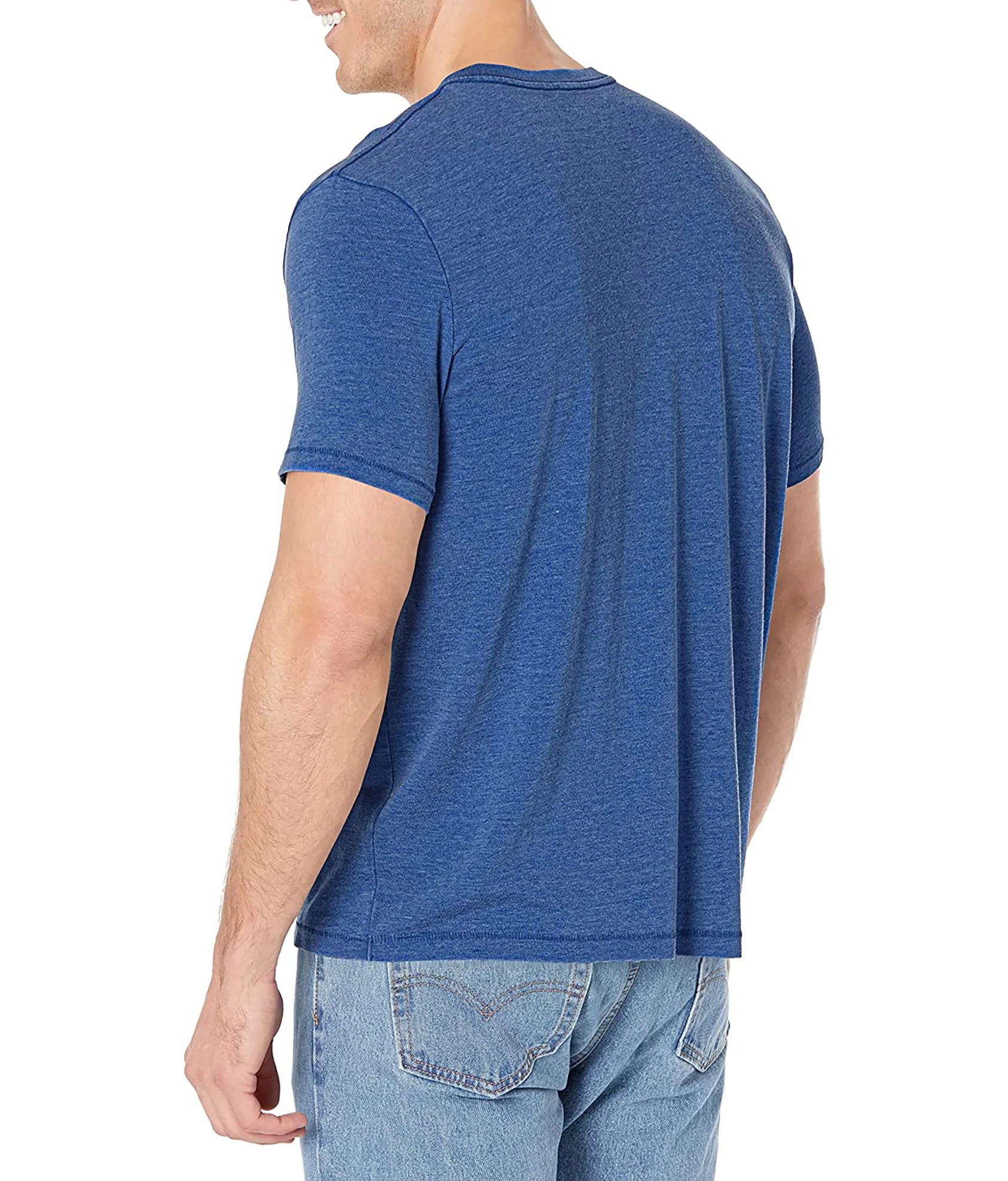 Pakistan Manufacture Half Sleeve Cotton Made Men Casual Wear T Shirt For Sale Customized Logo T Shirts For Men Half Sleeves