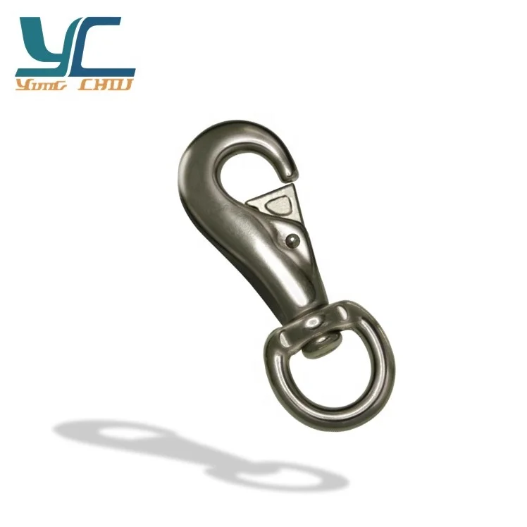 Чугунные поворотные защелкивающиеся крючки 200 г для поводка домашних животных