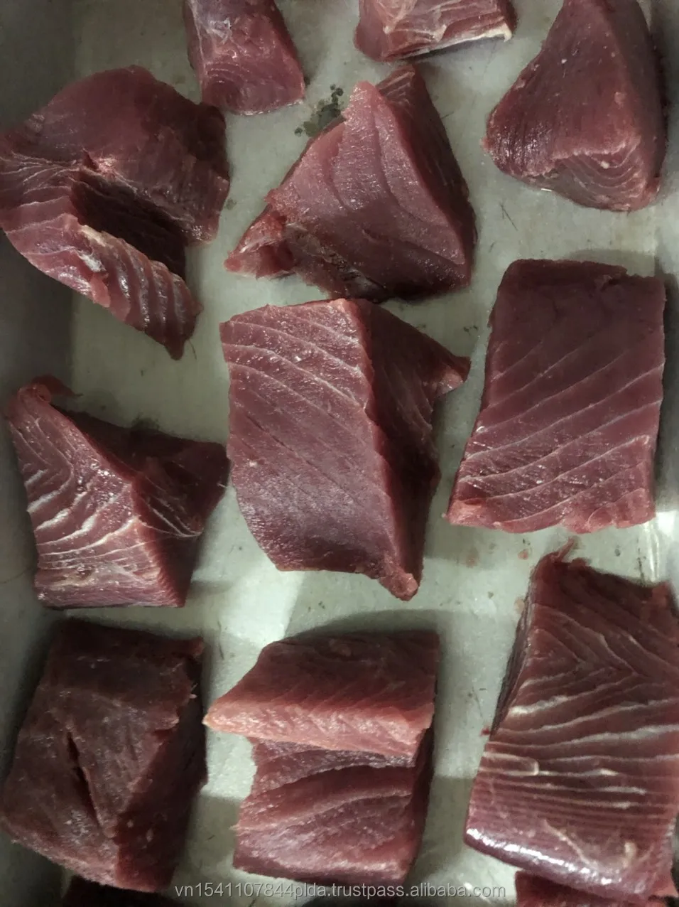 Хит продаж 2021 замороженный стейк тунца желтохвостый доставка из Вьетнама