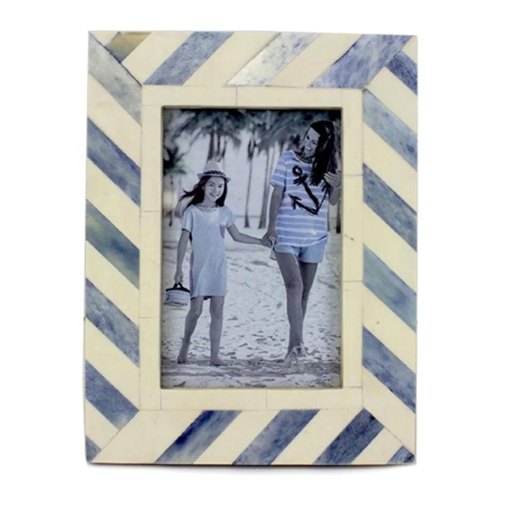 New arrival Best Quality Bone & Resin Inlay Photo Frame Top Design Wall Decor Mother of Pearl Picture Frame