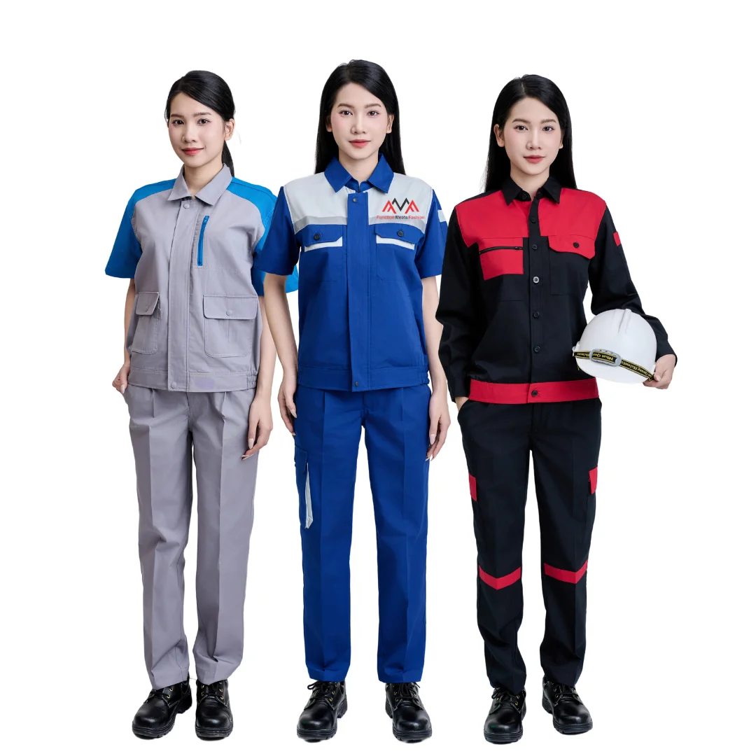 TOP SELLING work clothes oil field/gas/car wash uniform mechanical workwear new style welding construction/building FMF factory