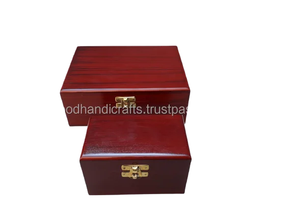 Wooden handicrafts Cherry color mdf  cremation urn for pet ashes