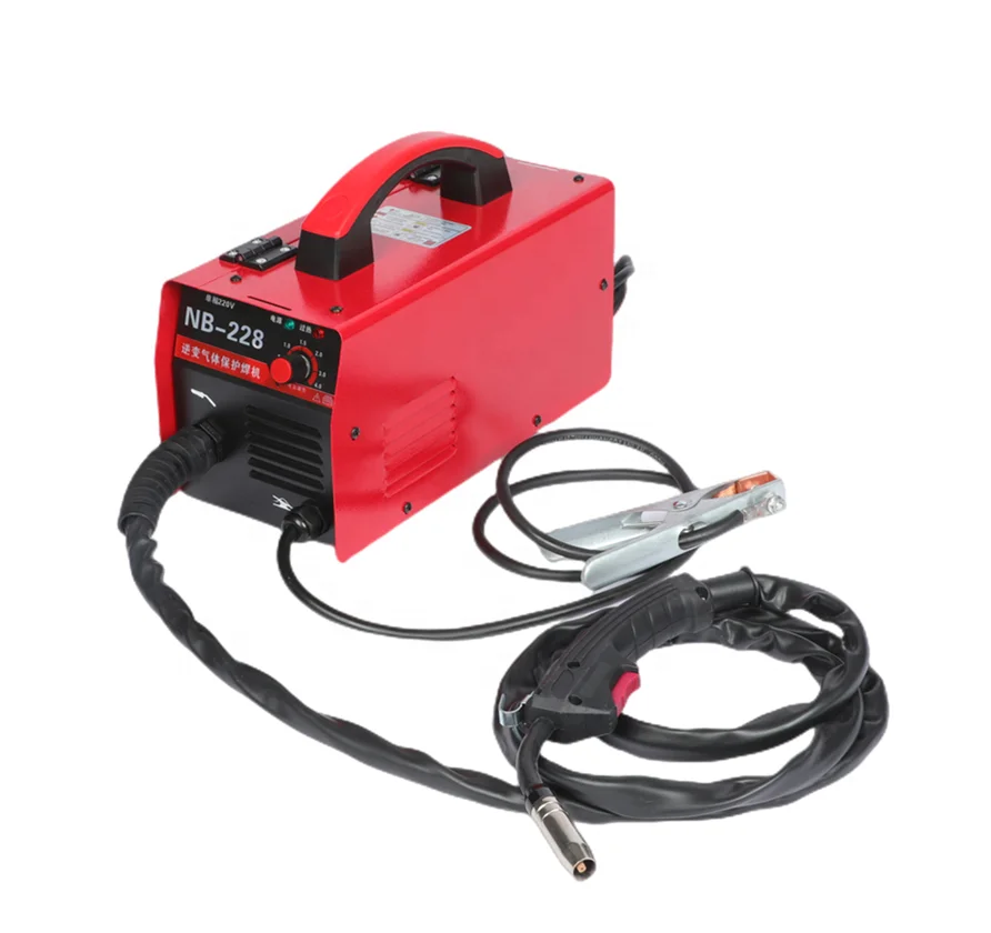 NB 228 Customized portable inverter welding machine mig welders welding gasless welder