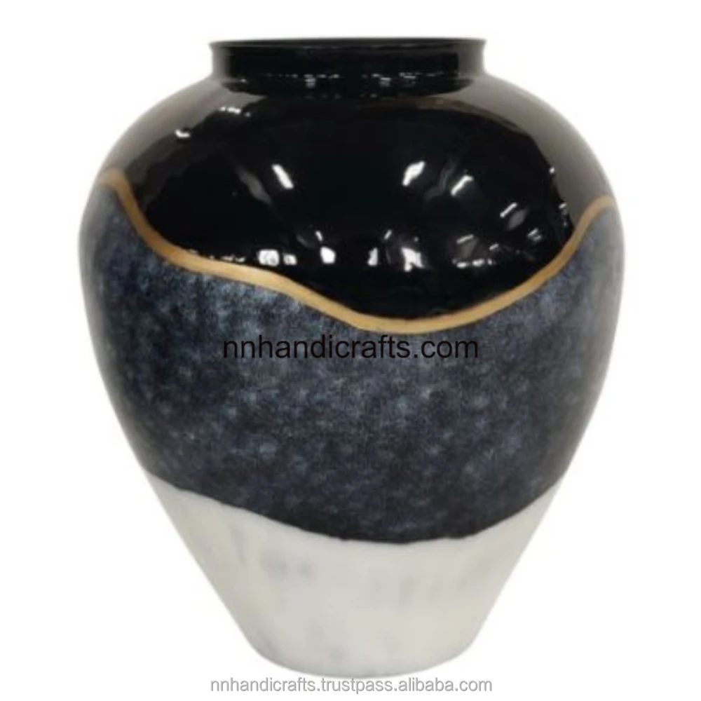 Изготовление размеров под заказ алюминиевый металлический коричневый Античная Цвет серебристый цветочный Рисунок Мини большой маленький средний металлической ваза других дополнительных услуг