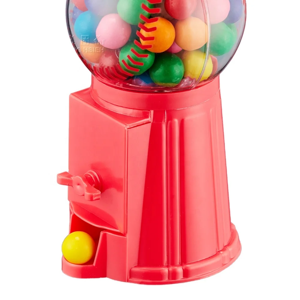 Kwang Hsieh Baseball Shaped Plastic Mini Snack Candy Dispenser