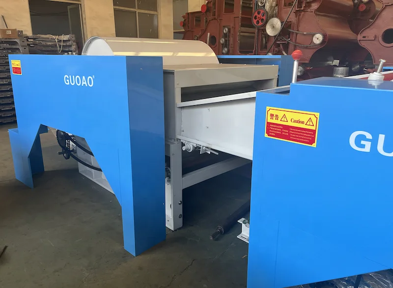 RD Waste clothing yarn and various fabric recycling equipment New combined textile waste recycling line