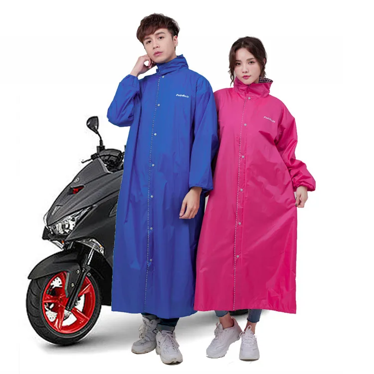 Custom OEM Fashion Polyester Motorcycle Rider Waterproof Windproof Raingear Rainwear Rain Coats