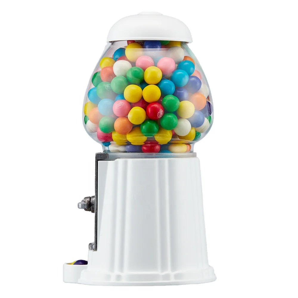 Kwang Hsieh Promotional 9 Inch White Gumball Machine for Sale