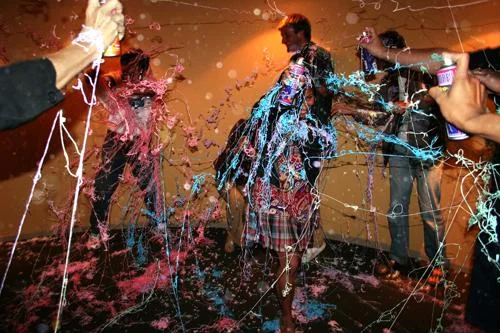 AEROPAK colorful spray string Spray Aerosol 200ml safe for children temporary festival party decoration Christmas New Year