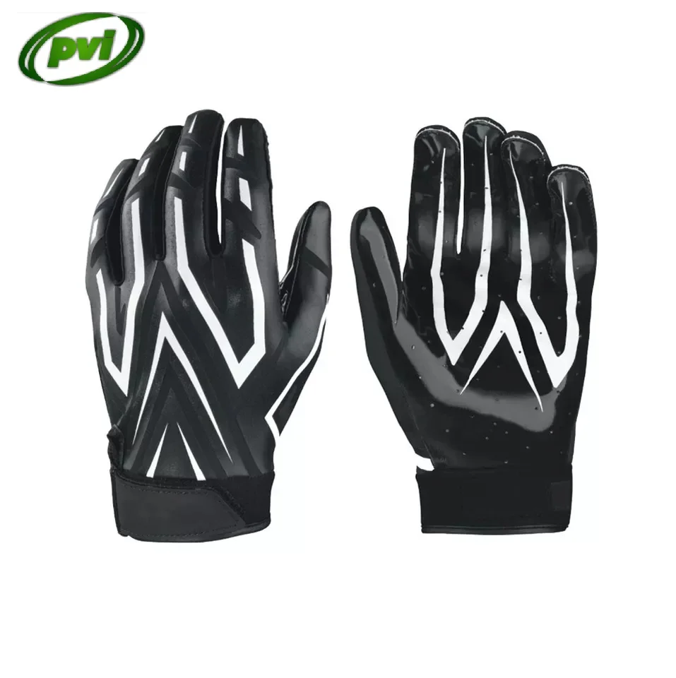 2022 American Football Gloves Custom Print American Football Gloves Best Quality Grip Custom Name Logo American Football Gloves