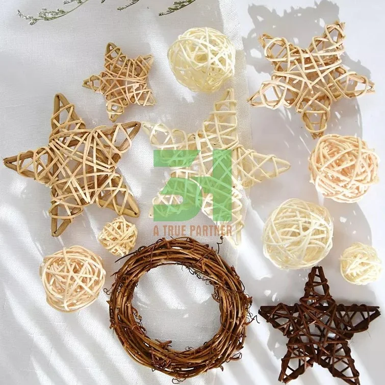 Christmas Decorations Luxury Other Christmas Decorations Natural Rattan Christmas Decor