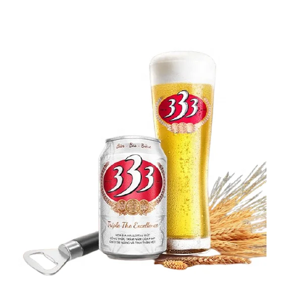 
Alcoholic Beverage Vietnam Traditional 3.3.3 Beer High Quality Best Price 