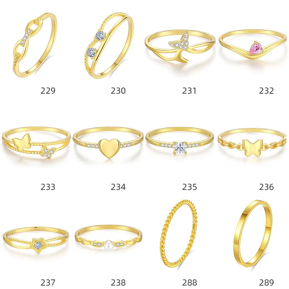 Custom Engagement Rings 925 Sterling Silver Couple Ring Braided & Beaded Shaped Minimalist Stack Rings