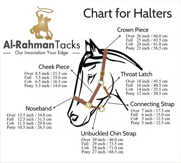 WHOLESALE EQUESTRIAN REAL HIDE LEATHER HORSE ANATOMIC HEADCOLLAR HALTER SOFTY PADDED WITH CUSTOM FTTINGS AT SALE PRICE