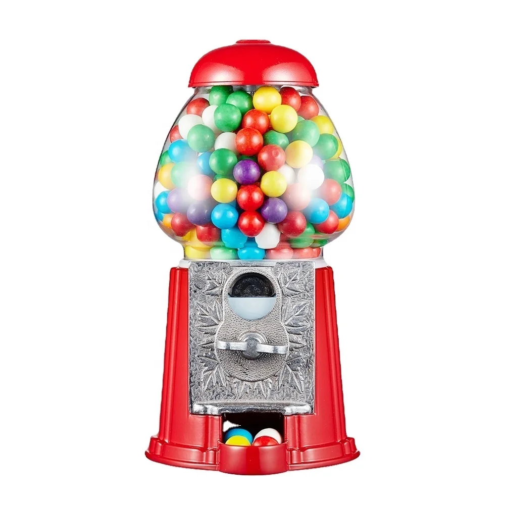 Kwang Hsieh Promotional Gum ball Machine Shaped Candy Glass Jars