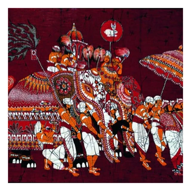 vintage Batik fabric