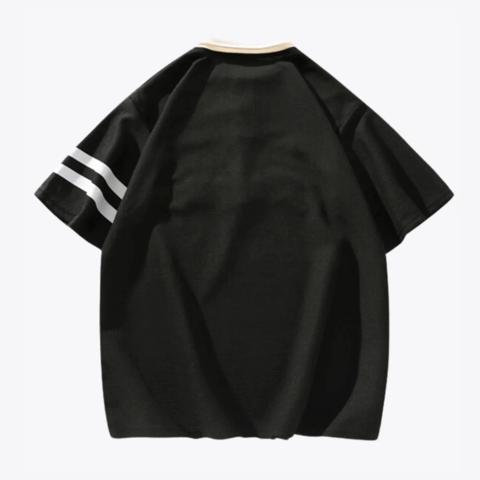 Custom Solid Color Casual Streetwear Polo T Shirt Design High Quality Oversized Fit Embroidery Logo Short Sleeve Men Polo Shirts