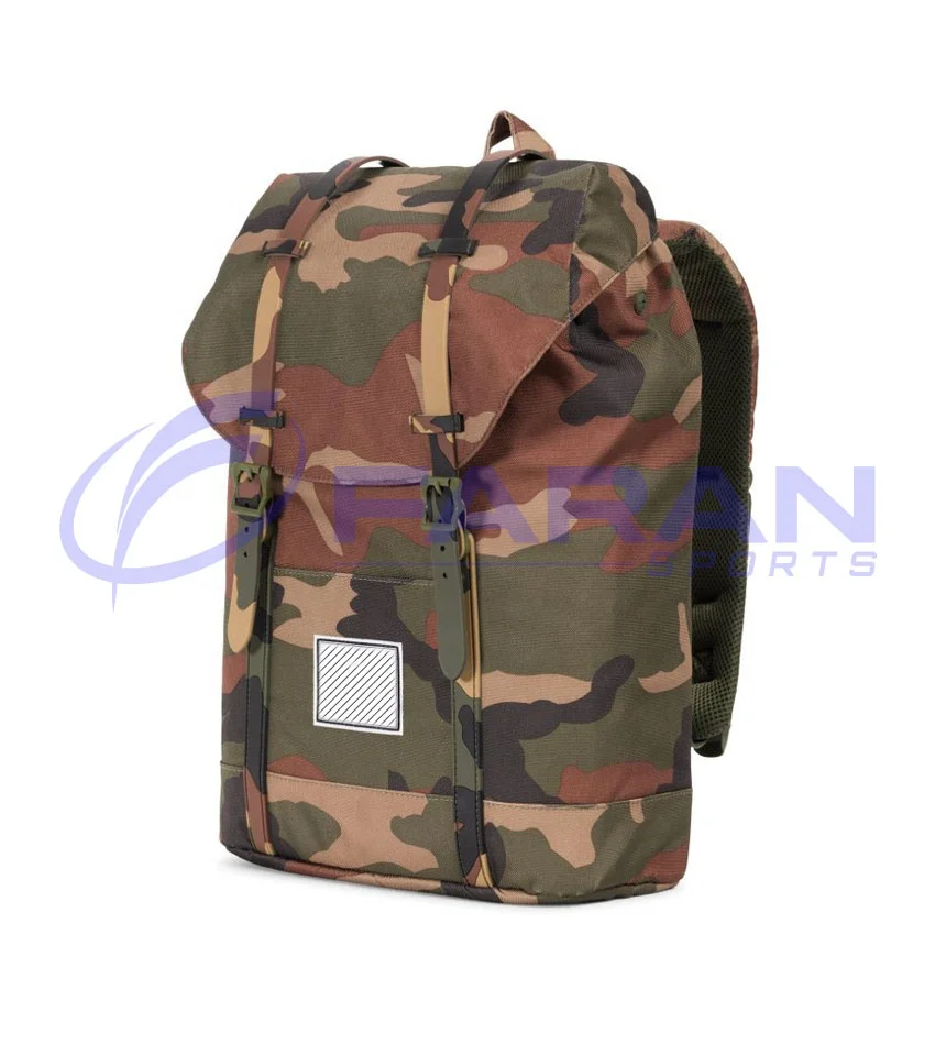 Customized Logo Camouflage Hunting Bags Backpack New Design Hot Sale Waterproof Canvas Storage Outdoor Luggage Backpack