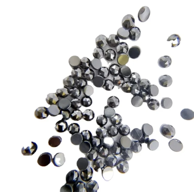 2023 Premium deals on Black Rose cut moissanite Diamond available in large quantity at wholesale prices from Indian exporters