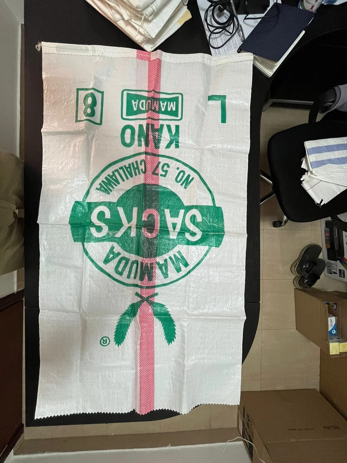 High Quality PP Woven Polypropylene Sacks 50kg Capacity Bags for Seeds Grain Rice Flour High Quality Plastic Packaging Shop Use
