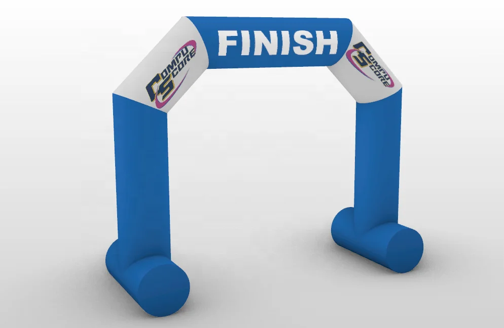 Fulll-color Custom printing outdoor/indoor event Entrance Door Inflatable Arch for competition