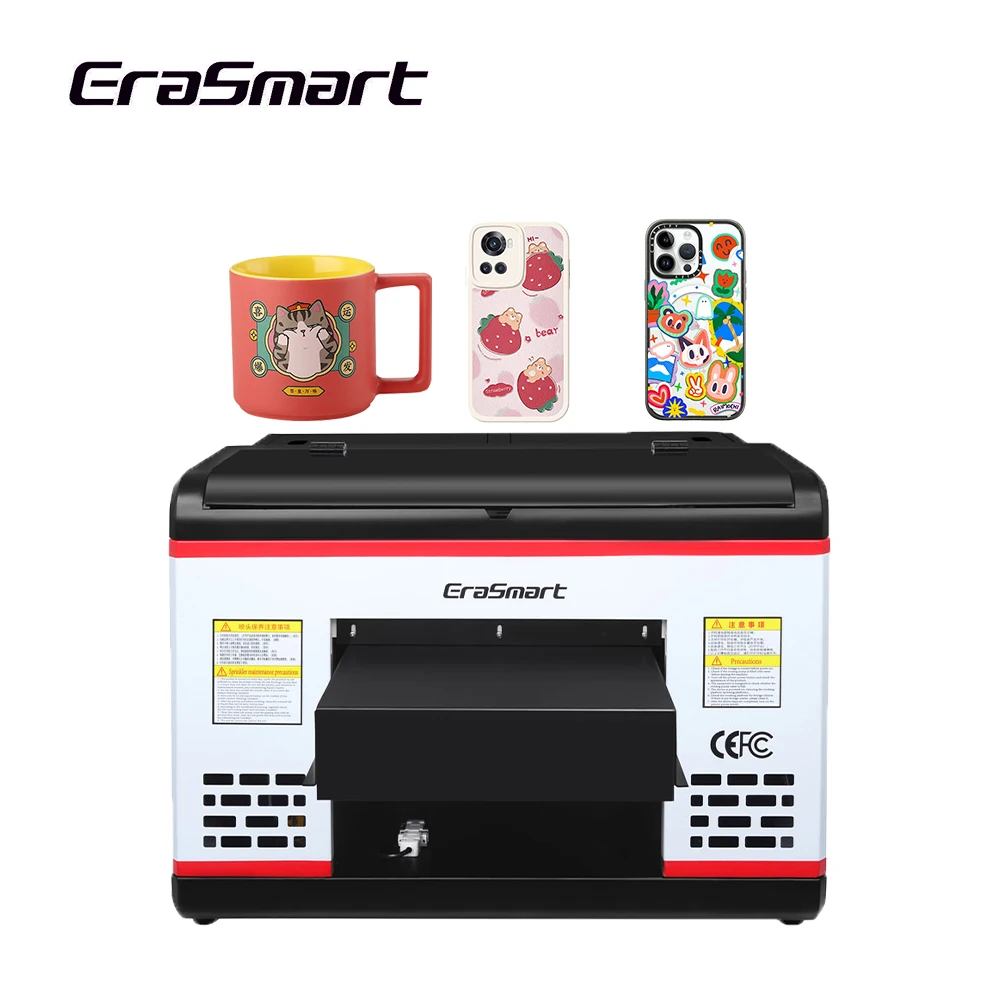 Erasmart A3 Uv стикер Принтер цифровой логотип Чехол для телефона принтер бутылка печатная машина малого бизнеса