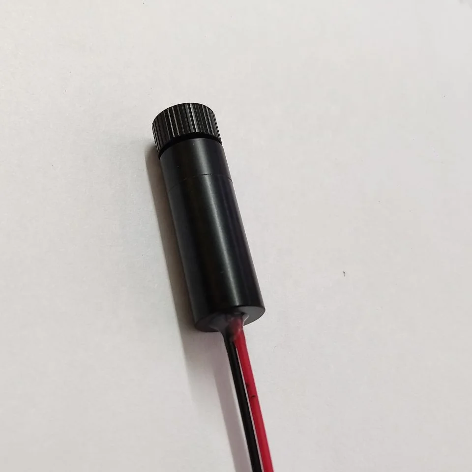 focus adjustable Quality cross laser line diode module 12x40mm  GREEN laser diode module 520nm 10mw