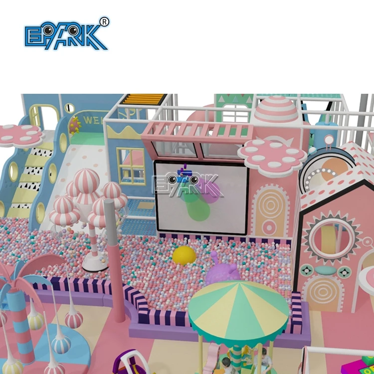 Most Creative Commercial Big Slides Children Indoor Playground For Sale