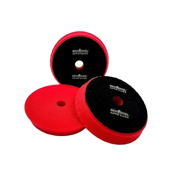 Yellow 5 inch OEM Logo Pack Bundle Carton Packaging Autocare Polishing Accessories Medium Foam Pad From Singapore Manufacturer