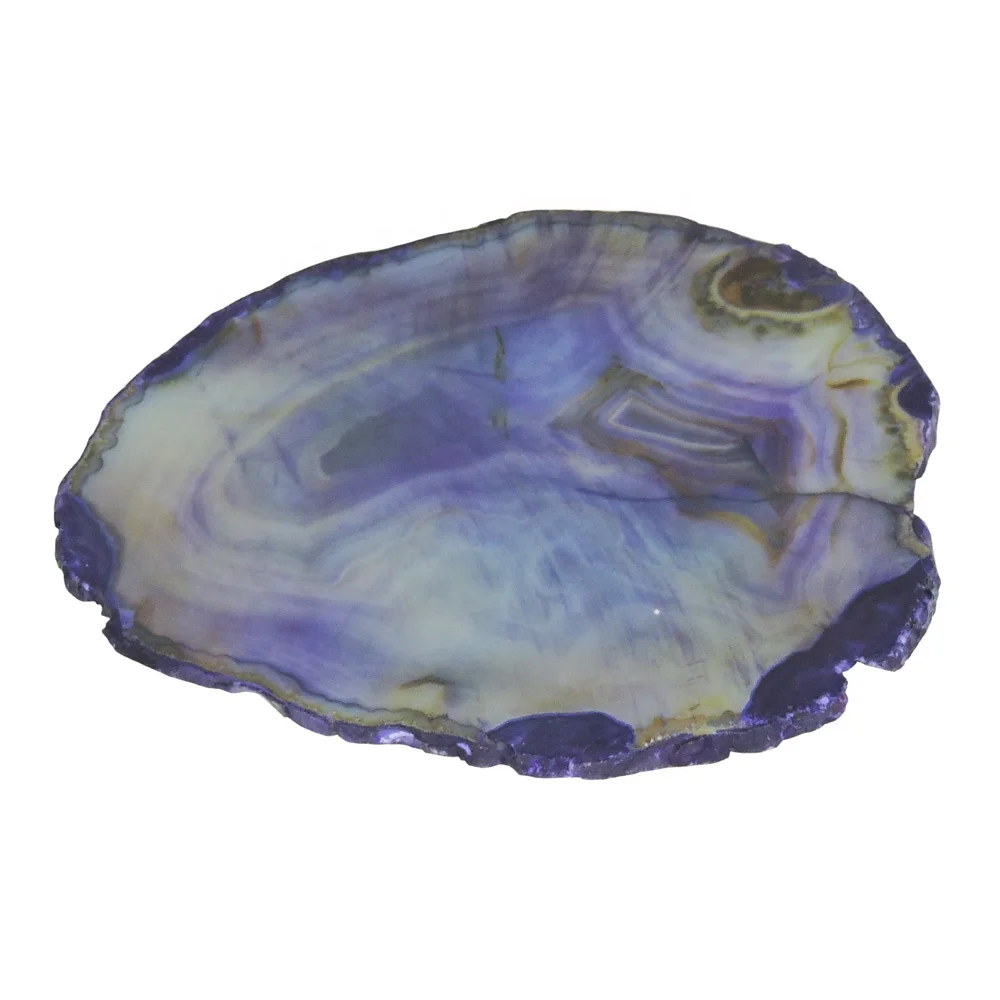 Natural Agate Original Blue Agate Coaster use in home restaurant and hotel coaster for drink