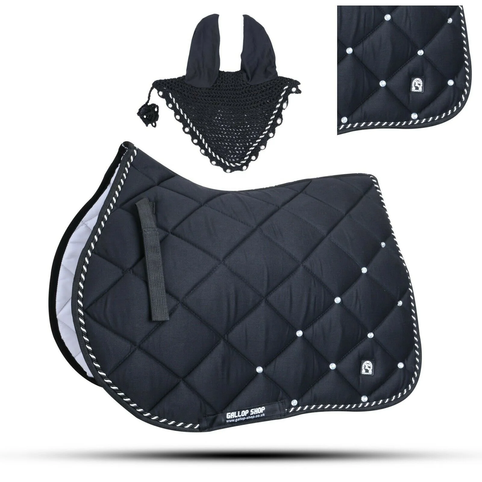 Horse Jumping Saddle Pads Ear Bonnet horse riding pad