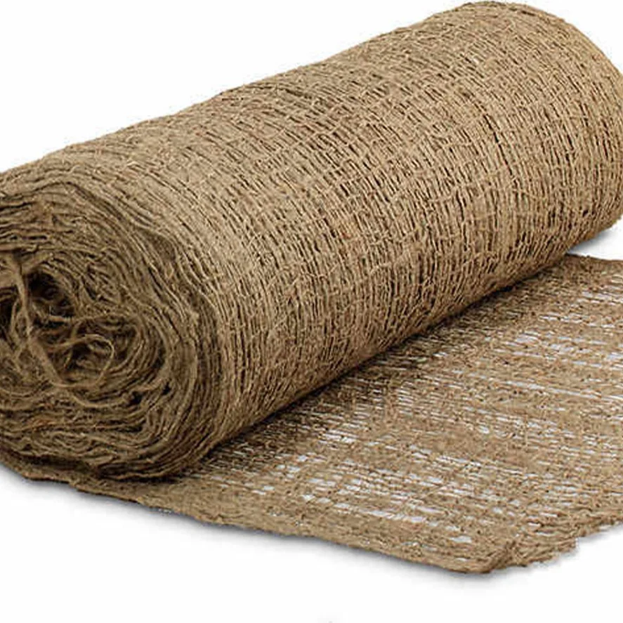 Высококачественный экспортный ориентированный джутовый сетчатый рулон для защиты почвы от эрозии, 100% натуральный экологически чистый биоразлагаемый из бангладеш