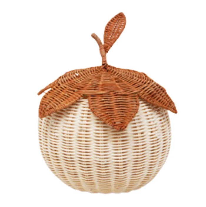 Wholesale cheap price rattan mushroom basket storage basket for home storage and organization from Vietnam manufacturer