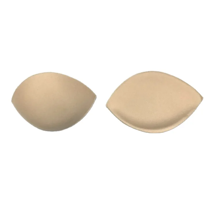 Customized Bra Cup Foam Bra Pad Professional China Manufacturer High Quality comfortable Nude Polyurethane Sponge Soft Bra pad
