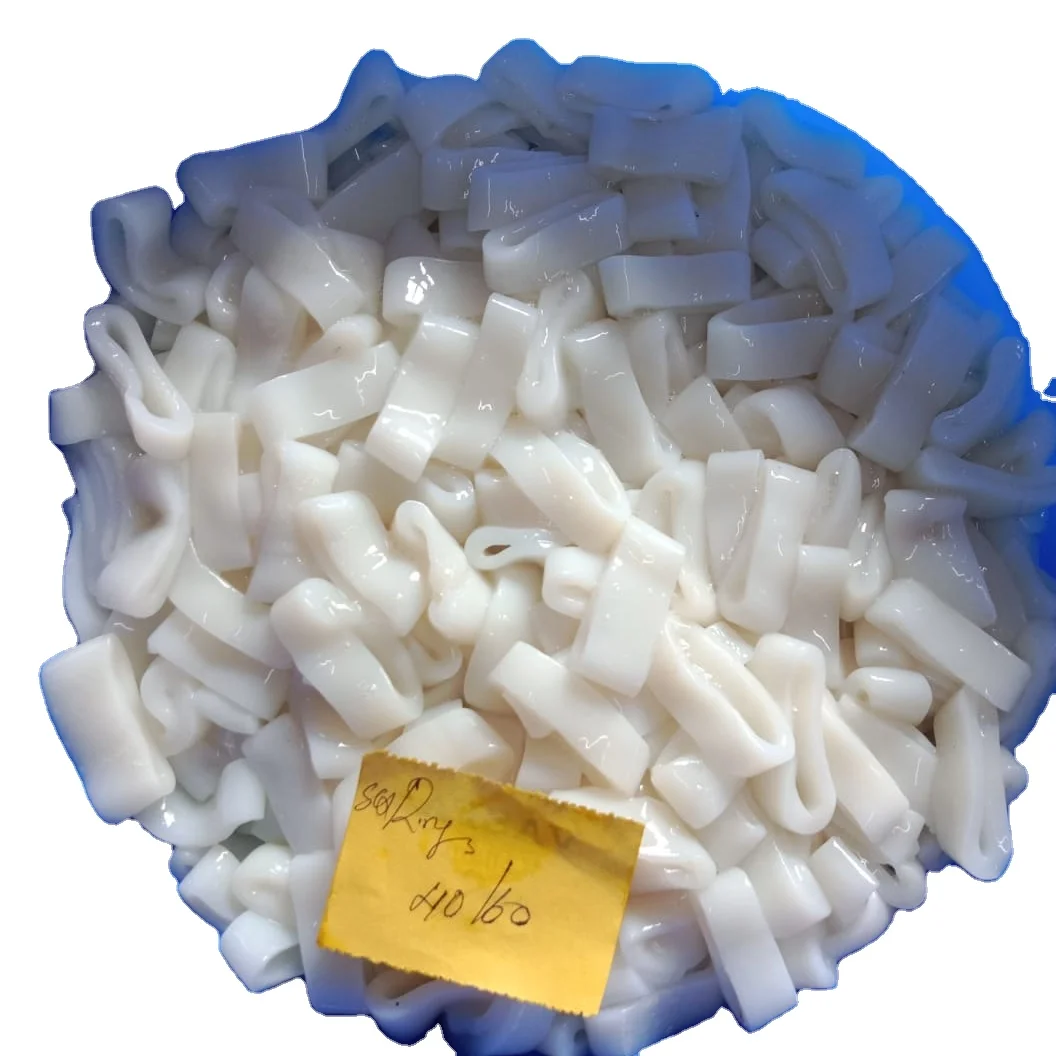 Новое поступление, высококачественные кольца для замороженных кальмаров, натуральный цвет, срок годности 24 месяца, индийское происхождение