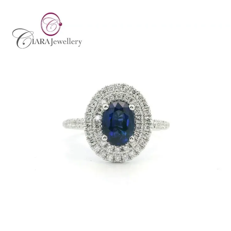 18K AU750 SOILD ROSE GOLD  REAL NATURAL DIAMOND  RING MOUNT