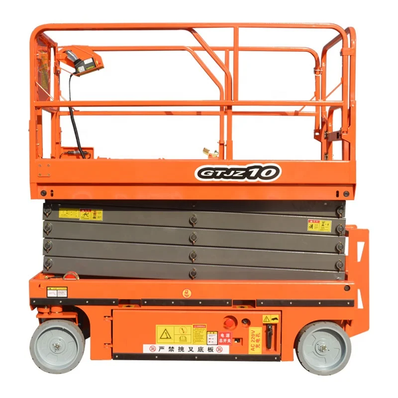 Qiyun Factory Price 6m  Electric Scissor lift Electric moving scissor lift for sale