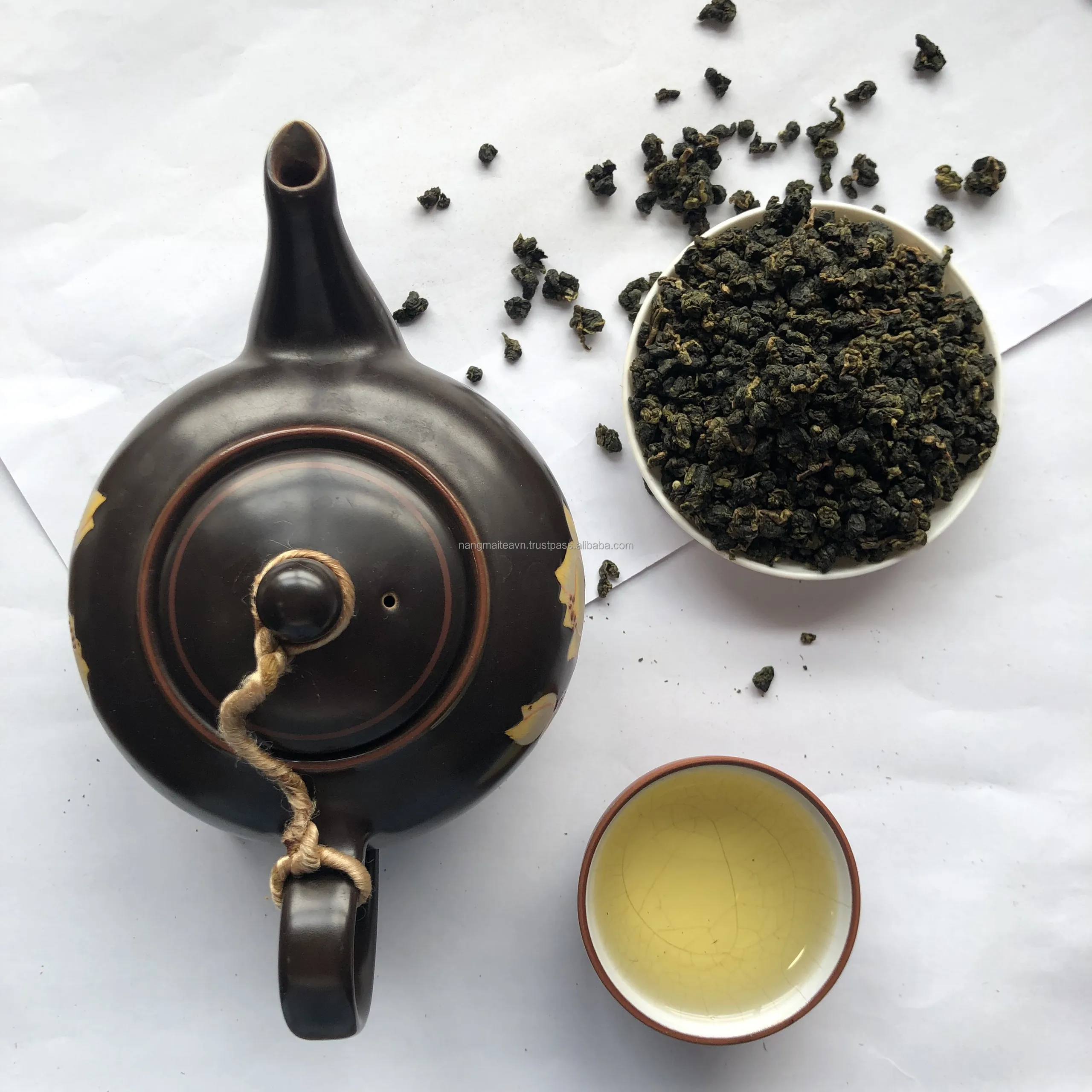 HOT SALE 2024 OOLONG GREEN TEA FRESH SMELL STRONG TASTE SLIMMING TEA TIKUANYIN OOLONG WHOLESALE PRICE