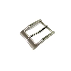 Classical 35mm pin buckle with nickel finish for office