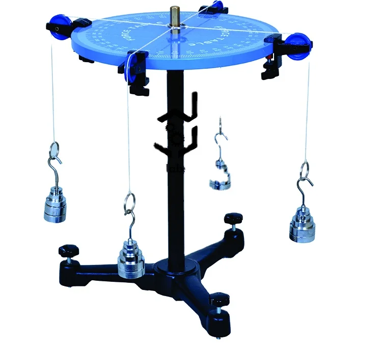 Физическая лаборатория снабжает студентов в школах и колледжах использовать силовой стол для использования в лаборатории физики