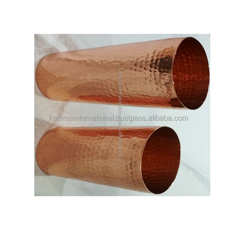 PURE COPPER HAMMERED  BAR COCKTAIL SHAKER SET BOSTON SHAKER SET 18OZ & 28OZ