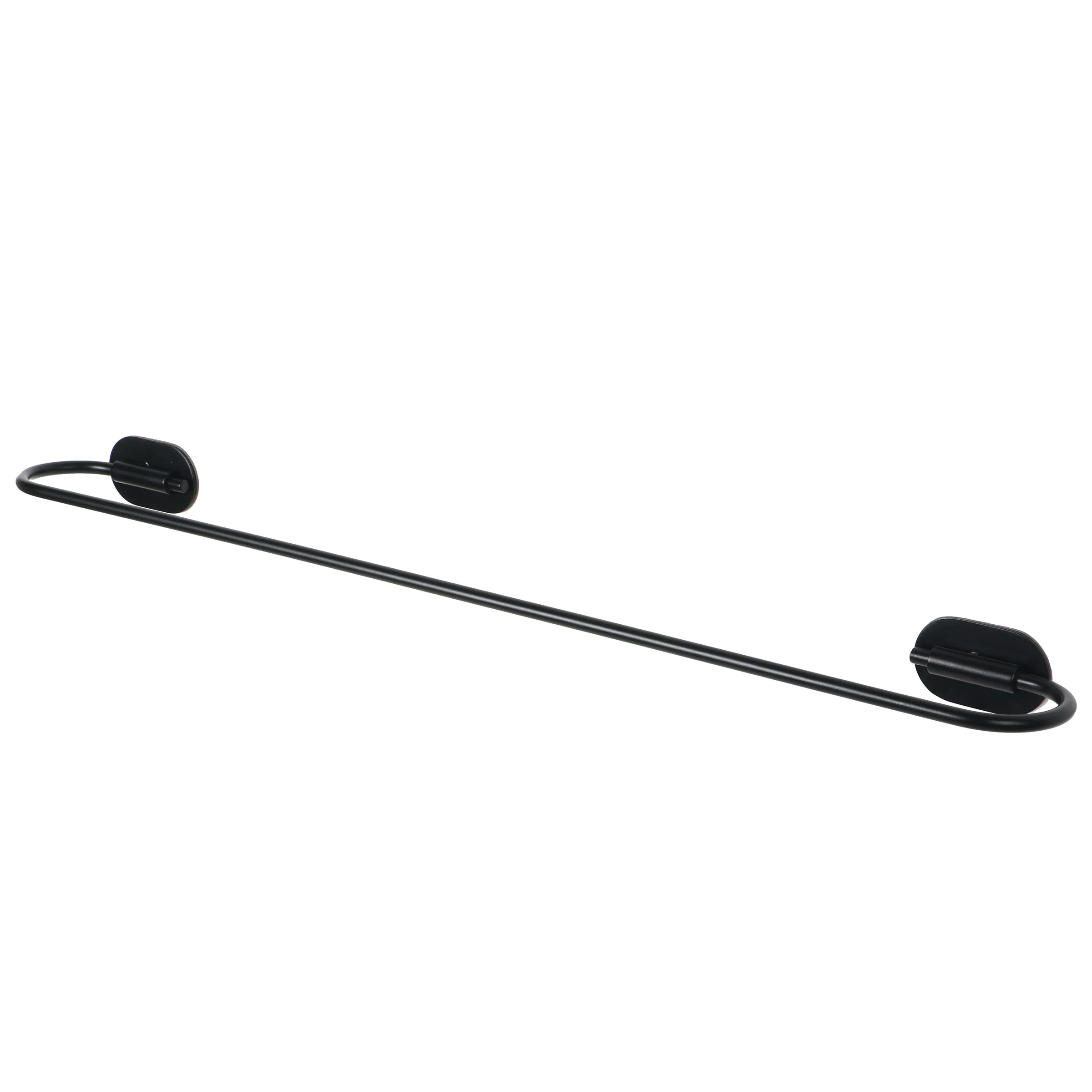 Curva Black Style Bath Towel Holder Towel Bar