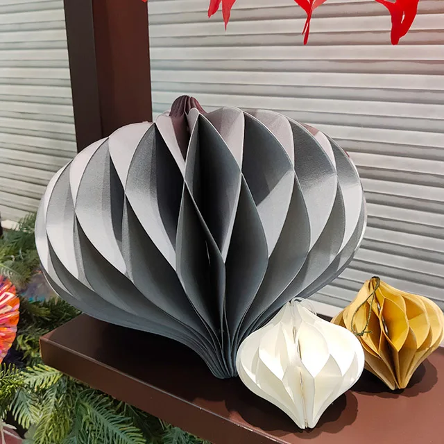 Honeycomb paper decoration for christmas CE-2P109