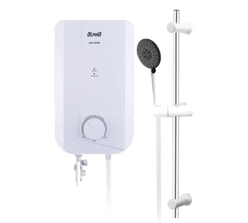 Очень рекомендуемый компактный альфа-AE-33E 220 В Мгновенный водонагреватель без насоса основные удобства домашнего душа